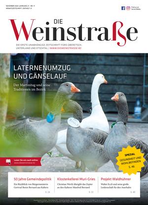 Die vollständigen Artikel finden Sie in der aktuellen Ausgabe der Weinstraße!